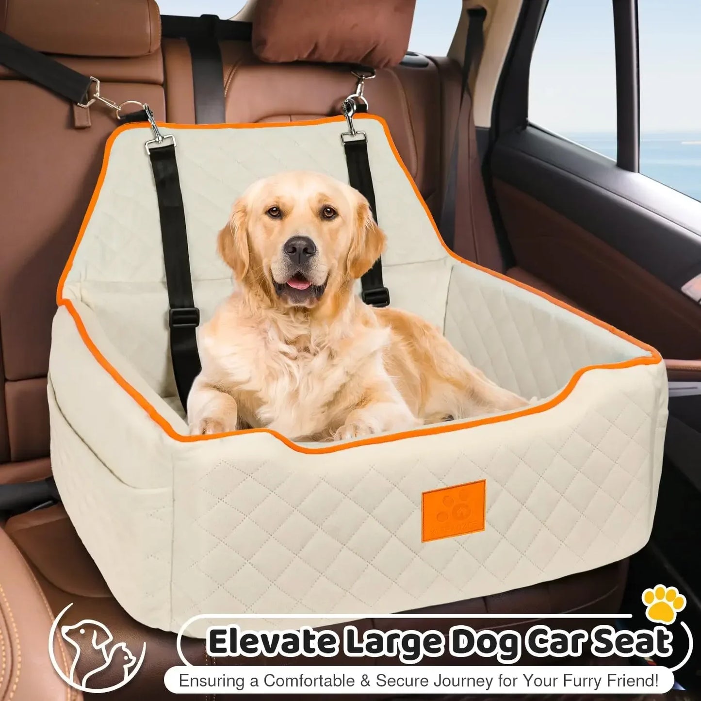 Dog Car Seat for Large/Medium Dog