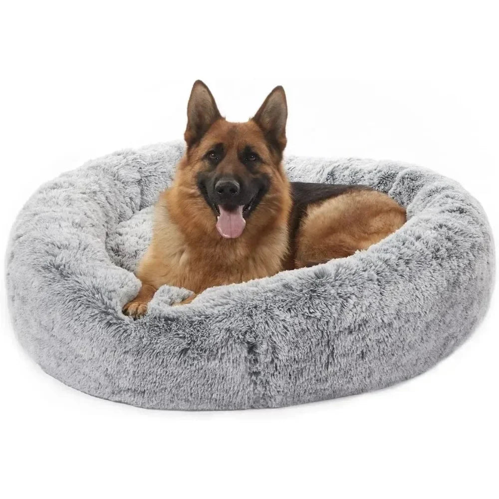 Kennel washable pet bed non slip bottom for extra large dog