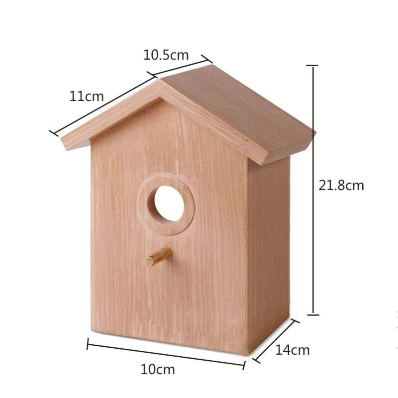 Wooden Hanging Bird House