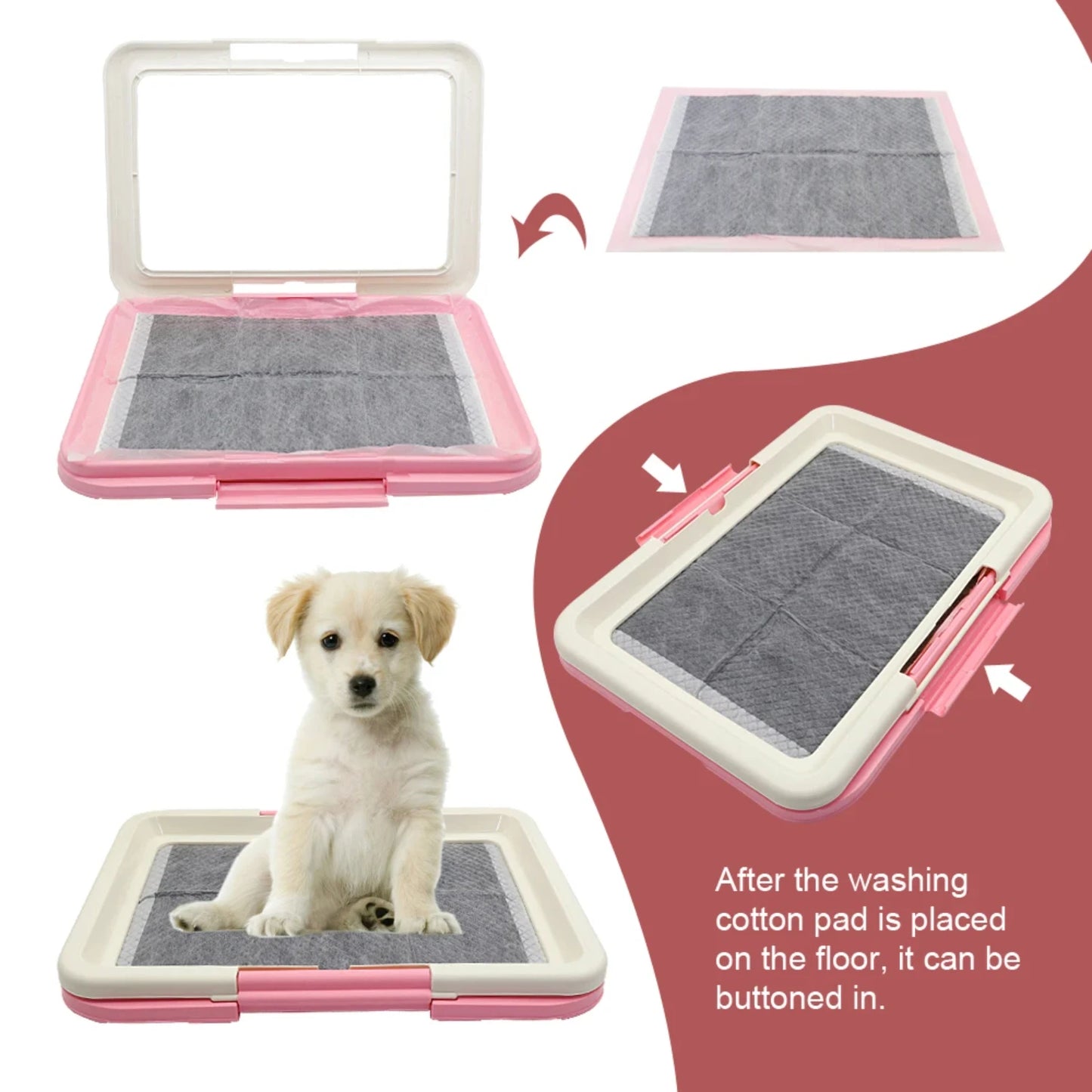 Portable Potty Training Toilet for Dogs and Cats