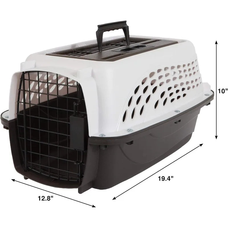 Two-Door Small Dog & Cat Carrier Top or Front Loading