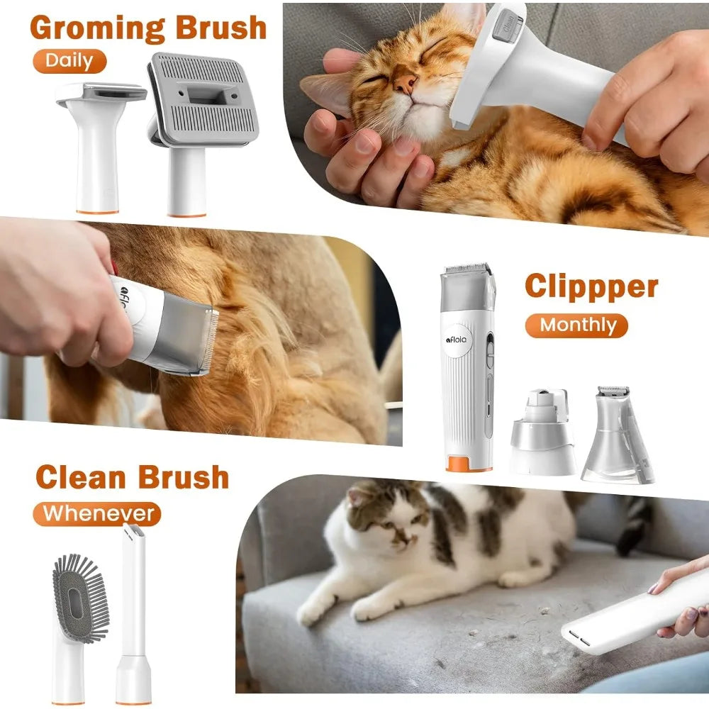 Vacuum & Dog Clippers Nail Trimmer Grinder