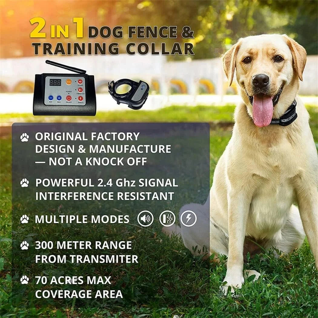 Wireless Dog Fence Electric Pet Containment