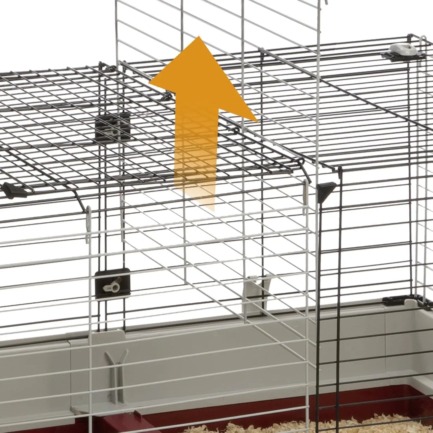 Extra-Large Rabbit Cage Includes All Accessories & Measures 55.9L x 23.62W x 19.68H