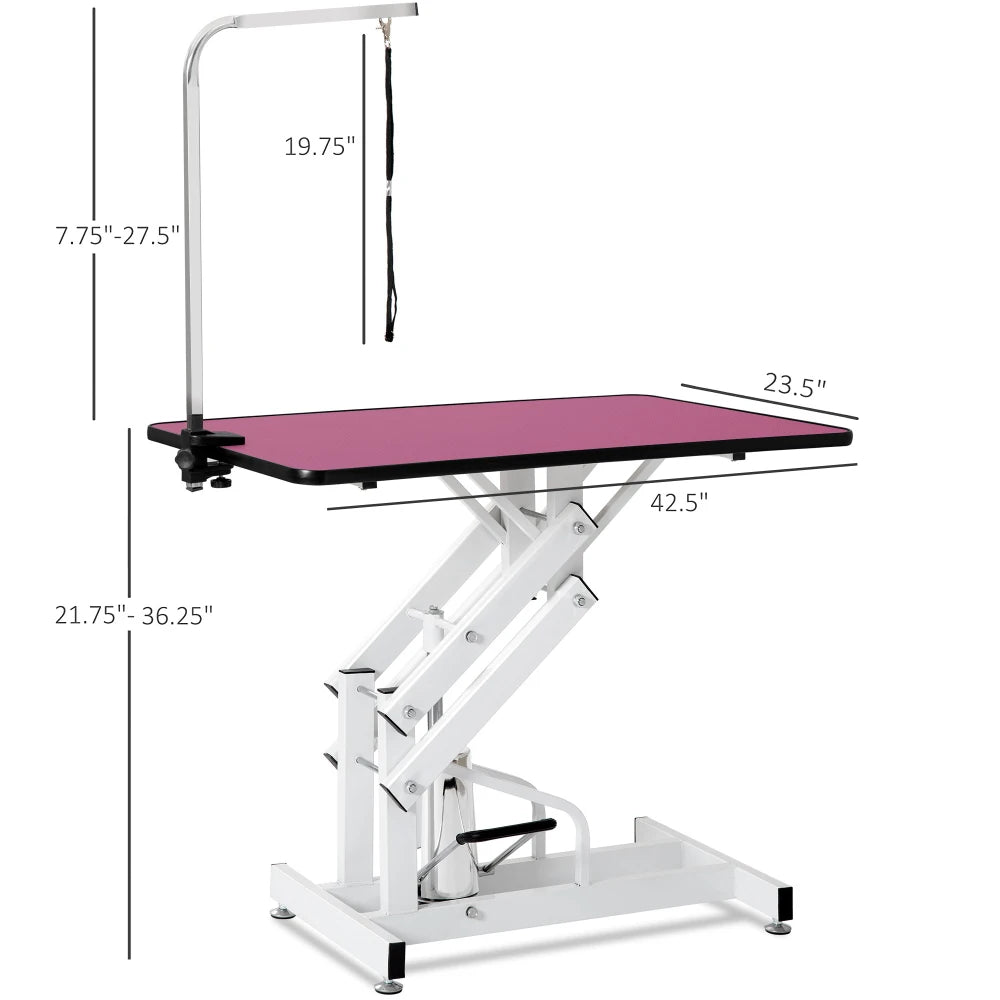 HYDRAULIC PET GROOMING TABLE