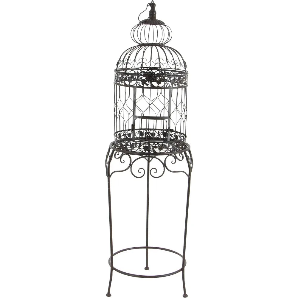 Victorian Style Bird Cage 47" H/14 W