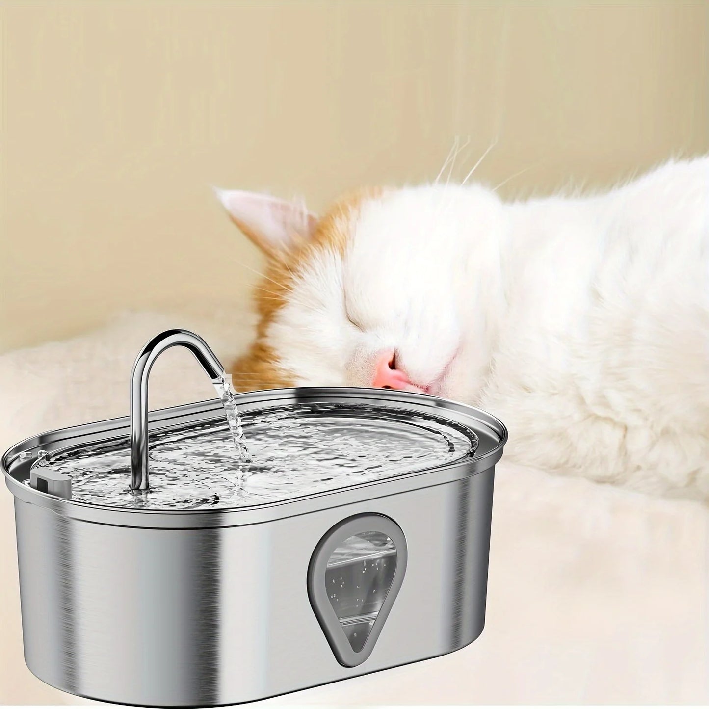 Large capacity pet water dispenser automatic with LED Lighting