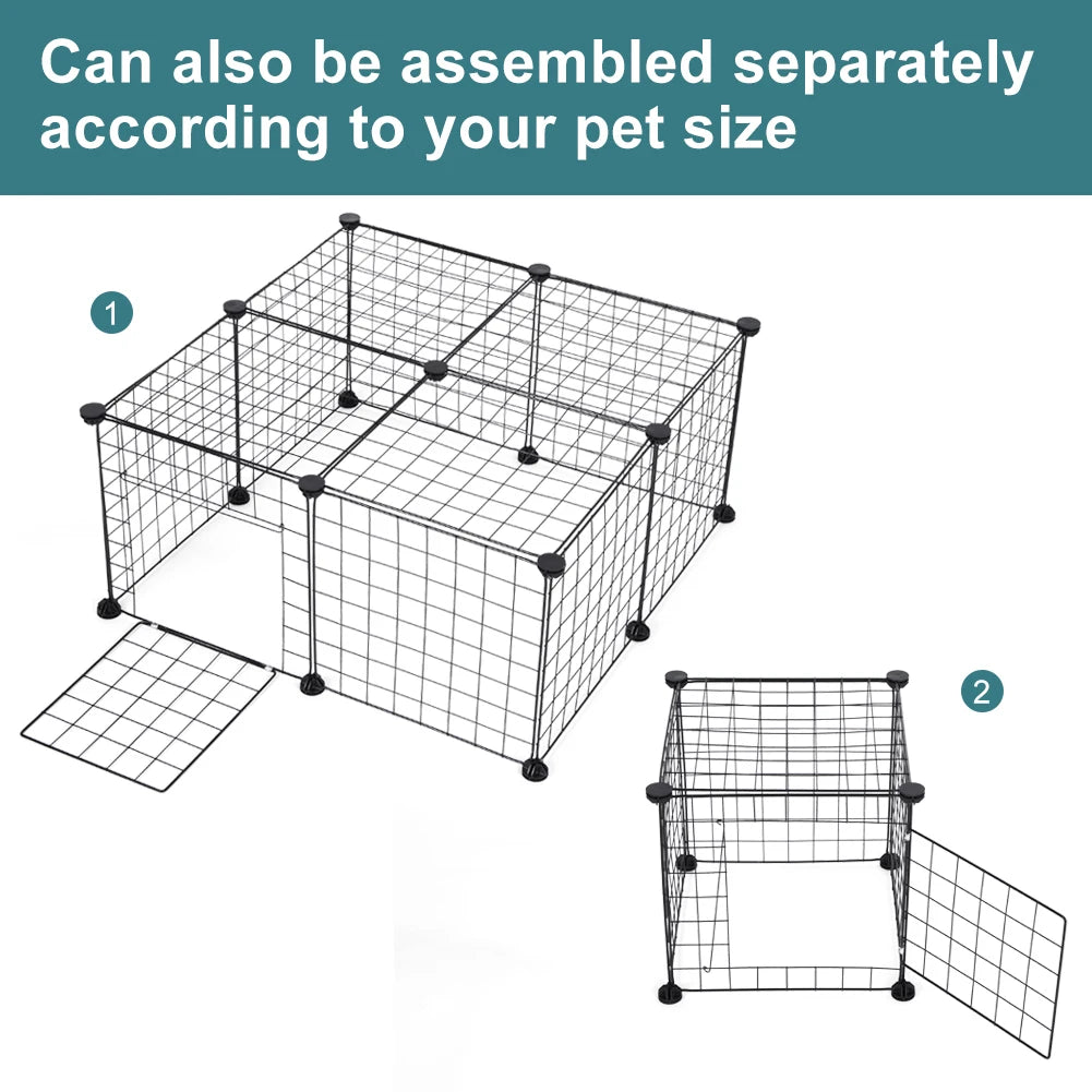 Pet Playpen Bunny Cage Fence  Small Animal Exercise Pen