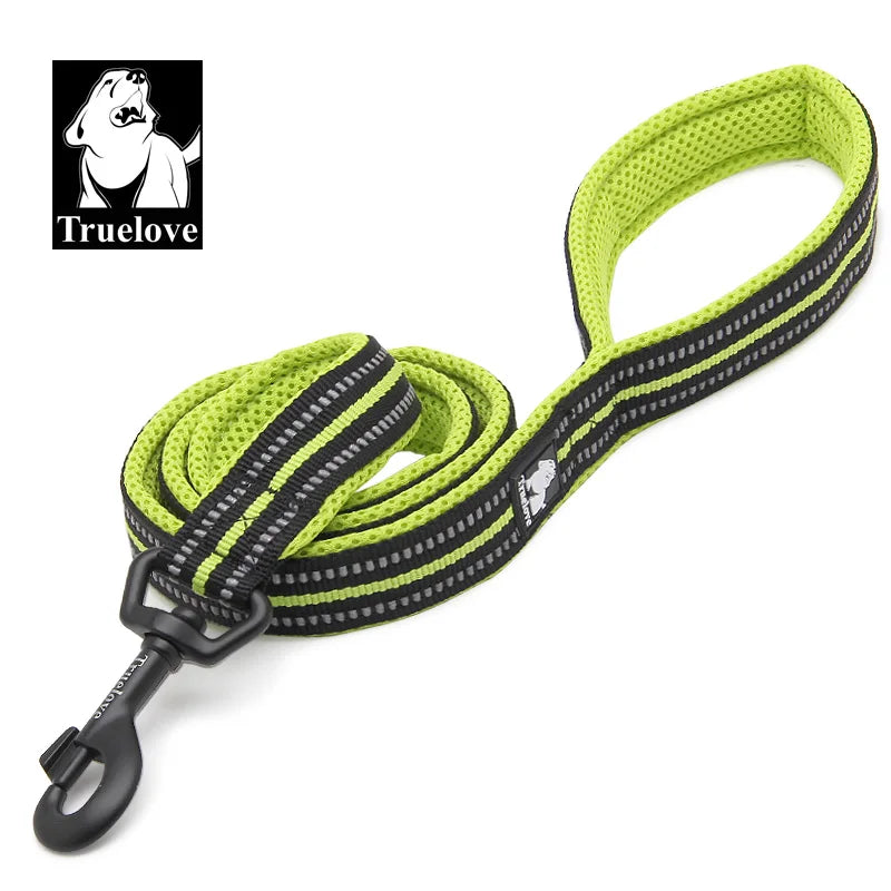 Soft Mesh Nylon Dog Leash Double Thickness