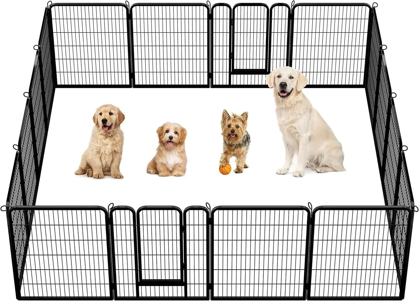 Dog Playpen for Large/Medium/Small Dogs Portable