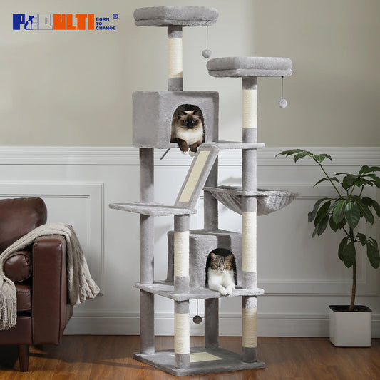 Large Cat Tree Cat Tower for Indoor Cats Multi-Level