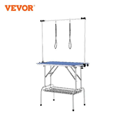 Pet Grooming Table Two Arms with Clamp Foldable