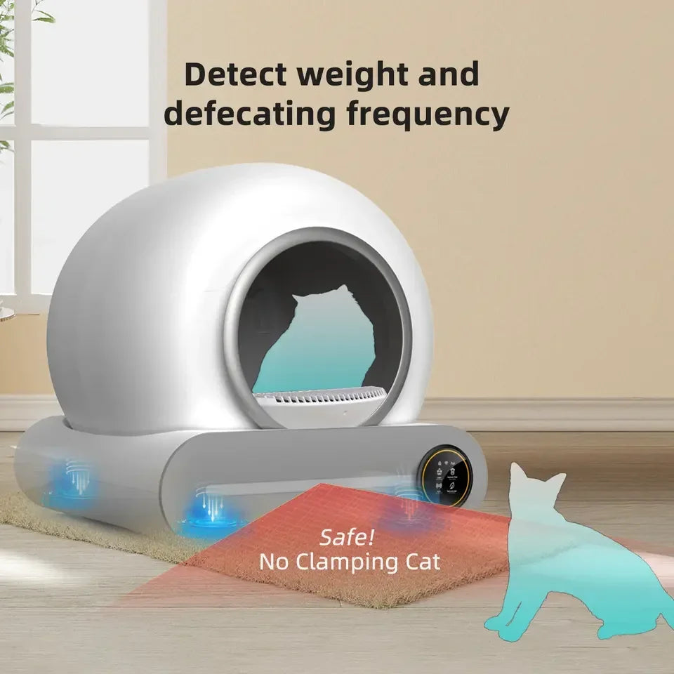 Automatic Smart Cat Litter Box Self Cleaning