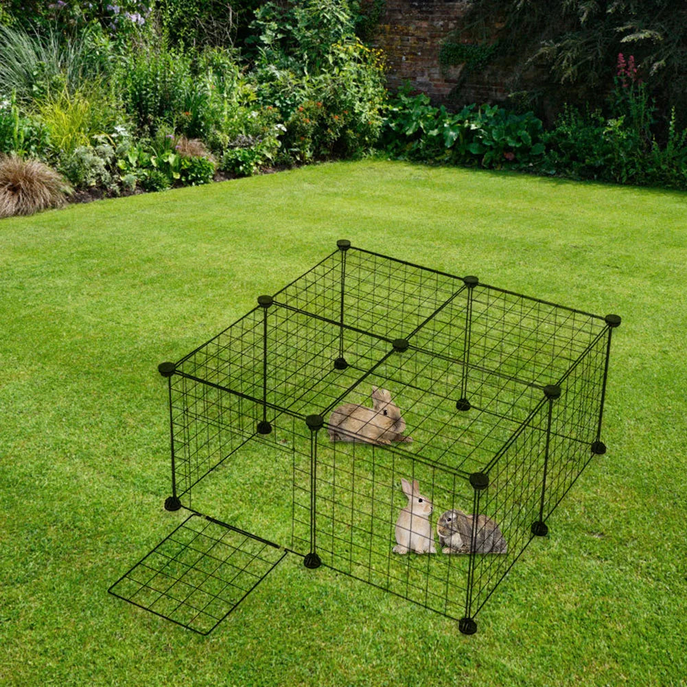 Pet Playpen Bunny Cage Fence  Small Animal Exercise Pen