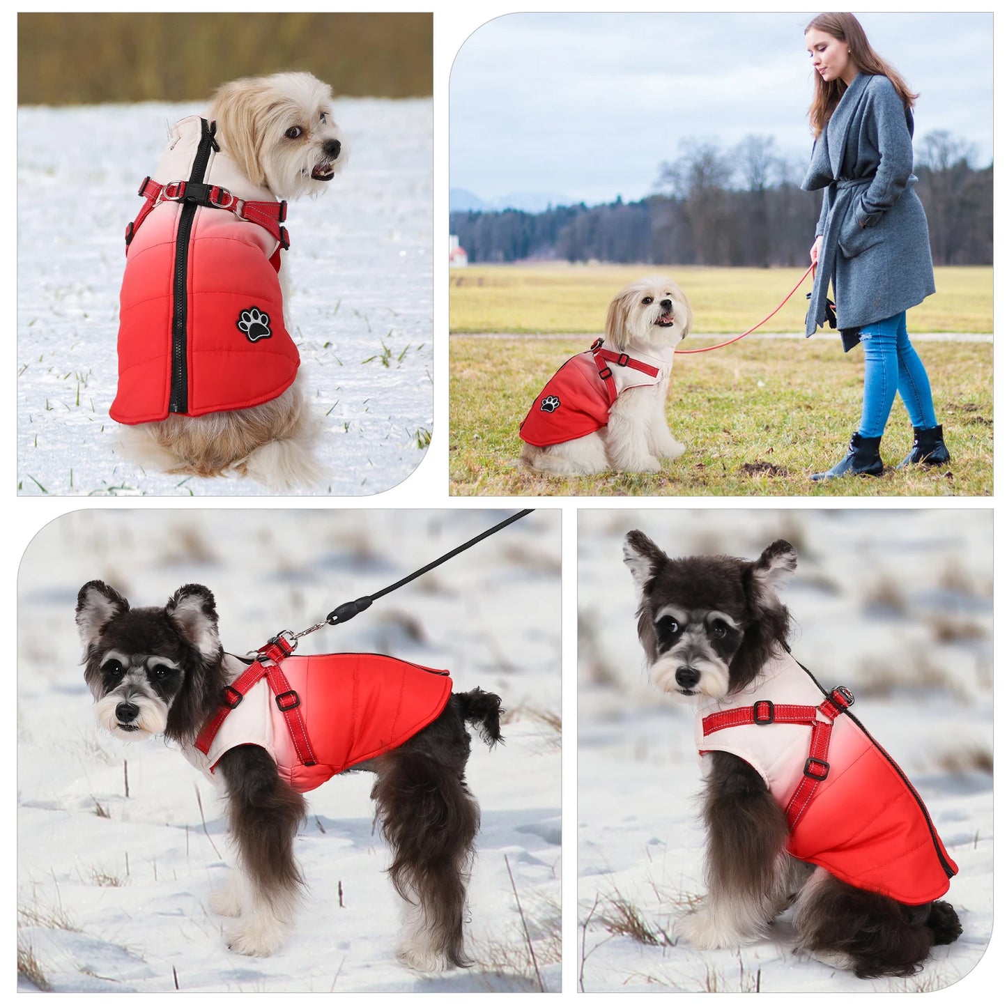 Winter Warm Dog Clothes For Small Medium Dog